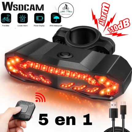 Alarm 4 +clignotant + sonnette
