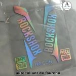 Autocollant fourche