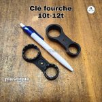 ⁦Clé fourche 10t-12t plastique⁩ - الصورة ⁦2⁩